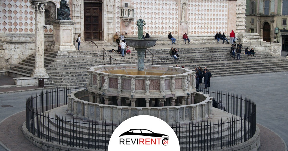 Noleggio auto per visitare Perugia: cosa vedere, ZTL e itinerario di un giorno